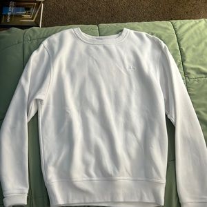 Champion White Mens Crewneck